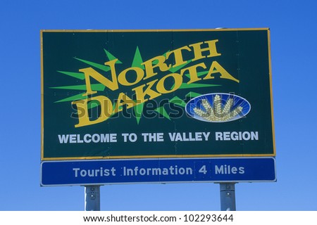 Welcome to North Dakota Sign