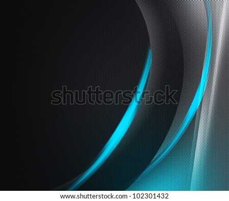 Dark Tech Abstract Background Royalty-Free Stock Photo #102301432