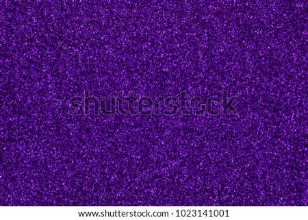 Ultra violet textured glitter background. Shiny sparkly backdrop