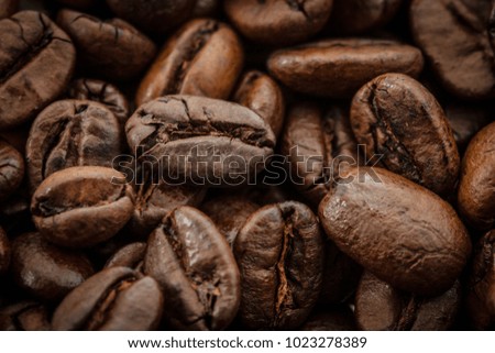 roasted coffee beans, can be used as a background 