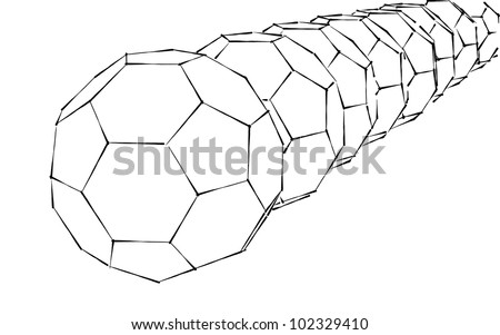 football balls abstract sketch