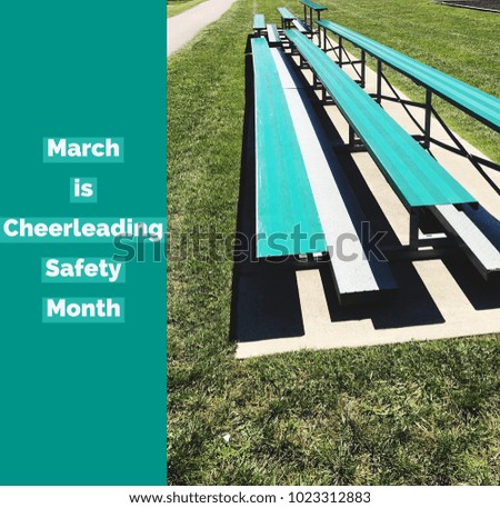 Cheerleading safety month 