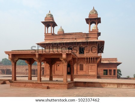 Architectural detail around Fatehpur Sikri, a city in Uttar Pradesh, India