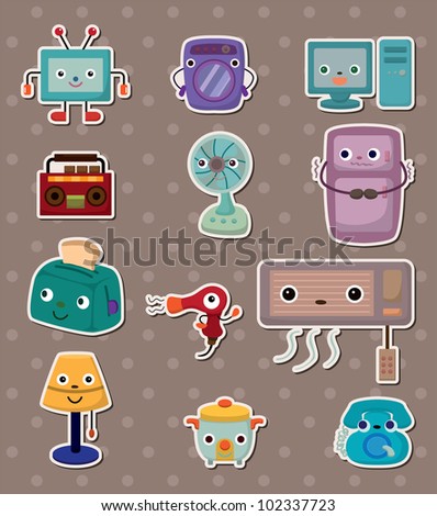 Home Appliances stickers