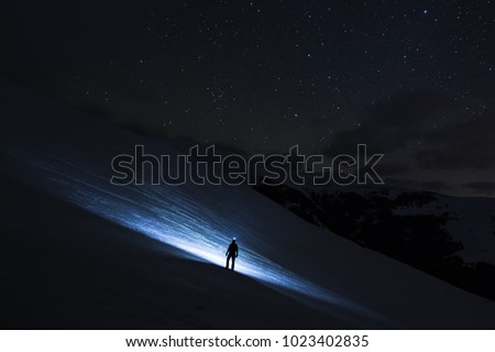 During the winter nights the night sky is more clearer than during the summer. That might be because the cold air is cleaner that the hot one. And in the mountains, the sky is a true wonder to watch.
