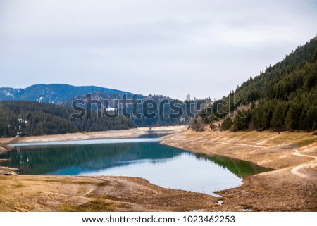 lake on the mountain