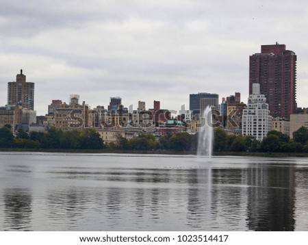 View from Central Park, New York City