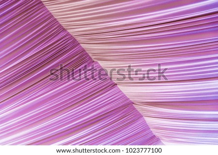 Abstract background from corrugated pink fabric on roof. Art pattern backdrop. Picture for add text message. Backdrop for design art work.