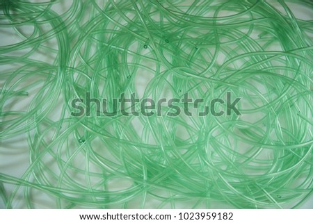 color cable on white background. abstract.
