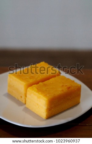 Pumpkin cheese cake, well designed special recipe to make value added product for selling and better pricing, unique taste