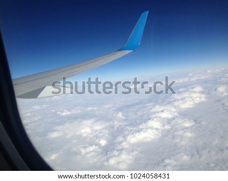 View form the airplane