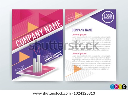 Business Brochure, Flyer Background, Cover Design, Layout in A4 size-vector illustration