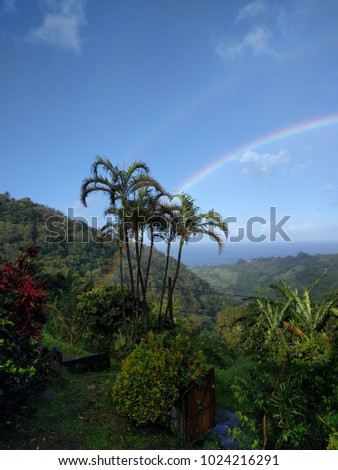 Double Rainbow in Caribbean