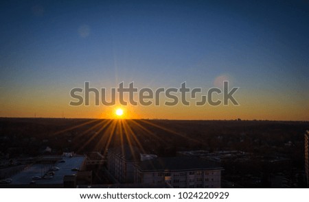 Sunset in Maryland Landscape 
