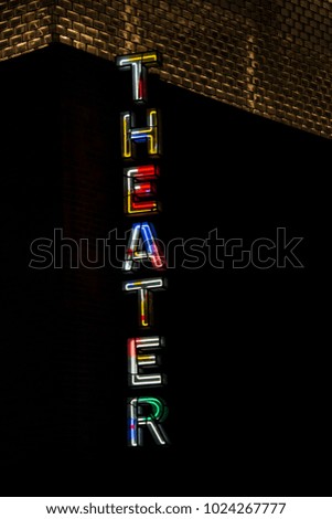 Theater Neon Lights