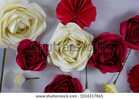 Valentine's Day Roses paper