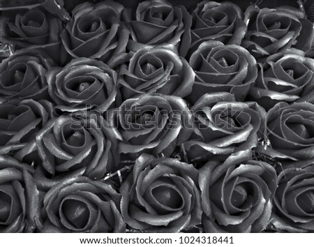Black roses background, idea can be use as greeting or invitation card for any occasion 