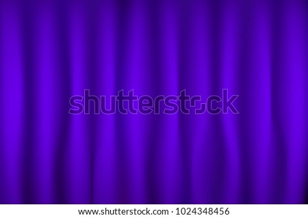 Purple or Violet Curtain Background vector art