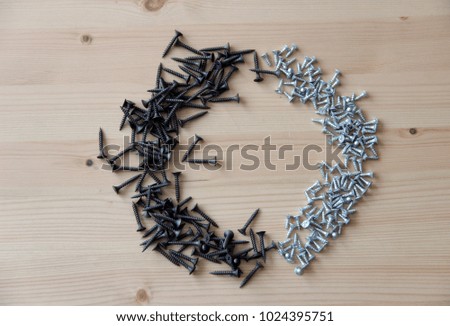 building materials, screws