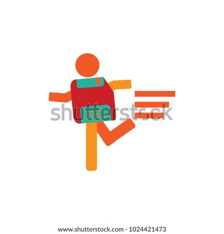 Save Run Logo Icon Design