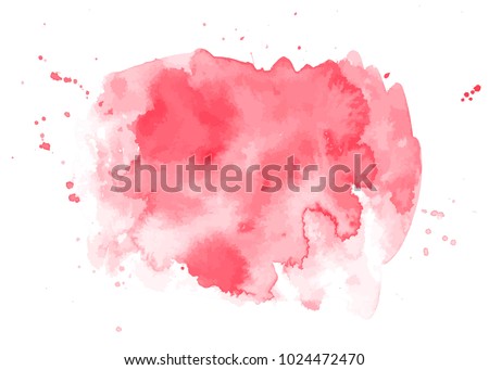 An abstract artistic vibrant pink watercolor background texture, scalable vector graphic with a place for text