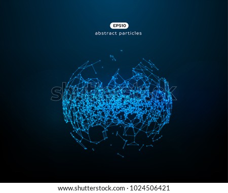 Vector illustration of abstract earth. You can easily change the color.