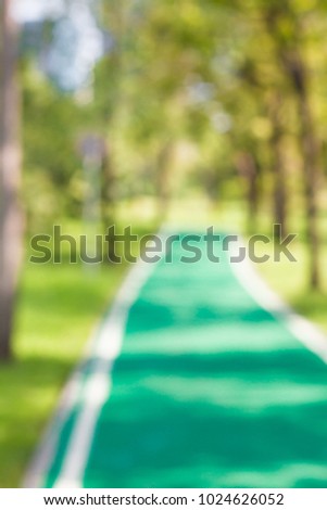 Bike green path