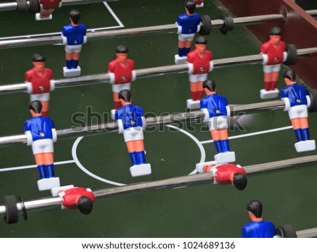 table football soccer game (kicker)