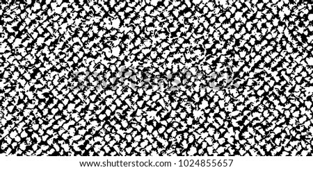 Grunge background black and white vector. Abstract texture of dust, dirt, stains
