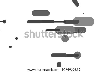 Dark Silver, Gray vector layout with flat lines. Glitter abstract illustration with colored sticks. The pattern can be used for websites.