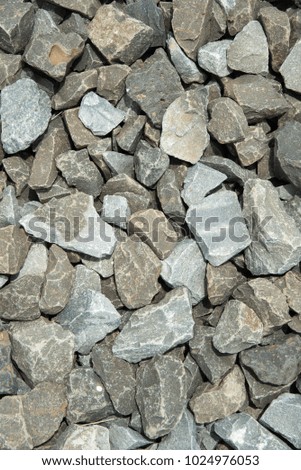 Gravel stones texture background.