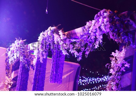 Bengali Wedding Colourful Decoration Of Palki