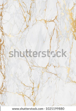 Marble with golden texture background vector illustration for invitation and modern design template