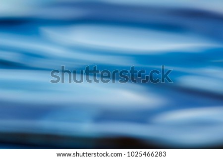 an abstract blue motion background - water level