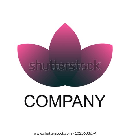 Lotus Logo,Lotus flower logo,Beauty logo,Fashion logo,Vector Logo Template
