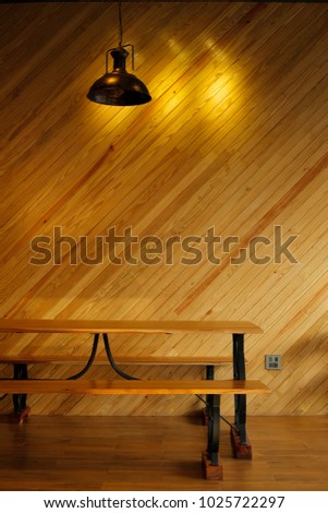 Modern table and chair photography.
