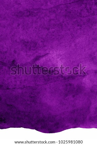 dark violet watercolor stain, color background