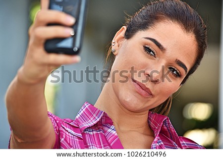 Adult Female Selfie