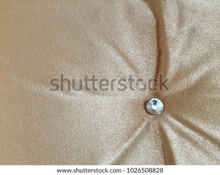 Velvet texture of pillow with buttons background