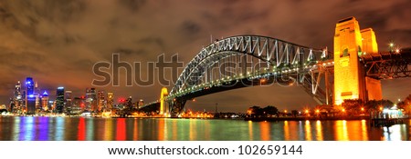 Sydney Harbour with the Bridge