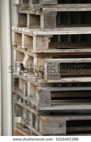 transport pallets wooden
