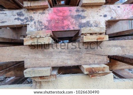Wood texture background, brown wooden planks. 