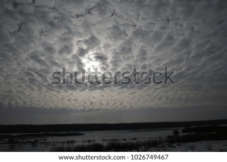 sky view clouds