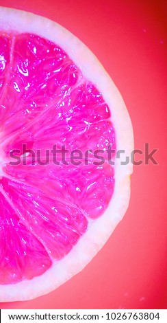 juicy bright grapefruit