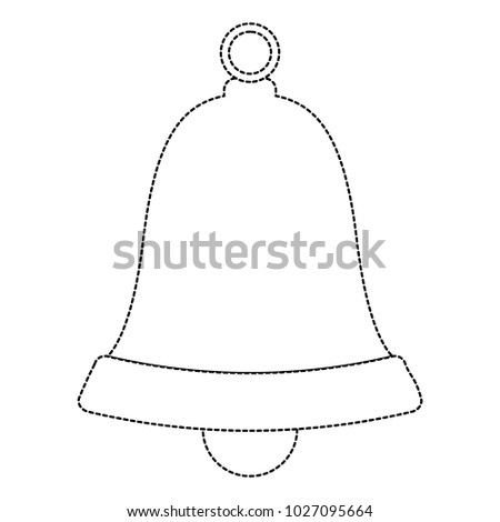 celebration bell isolated icon