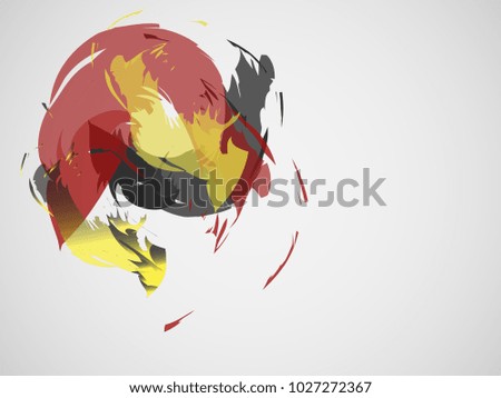 Abstract paint color background