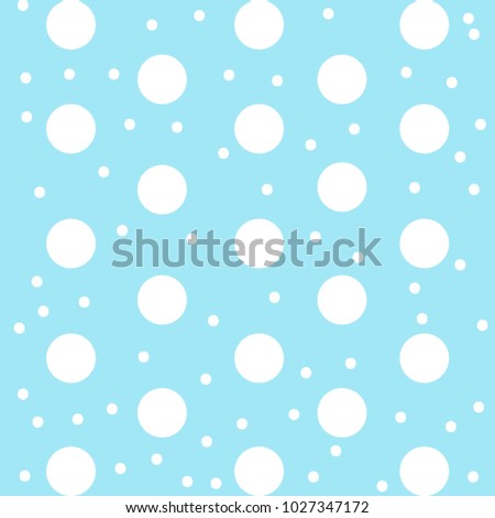 Vector of polka dot pattern.