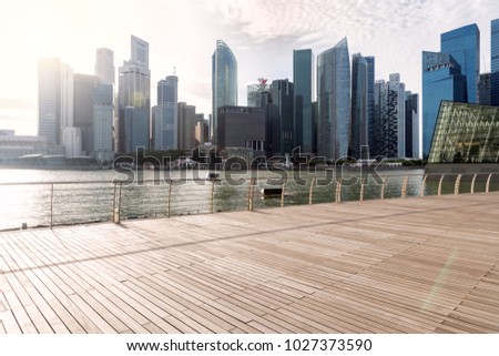 Singapore cityscape and skyline	
