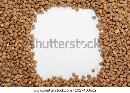 buckwheat seeds close-up