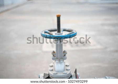 water tap  pipe close up
